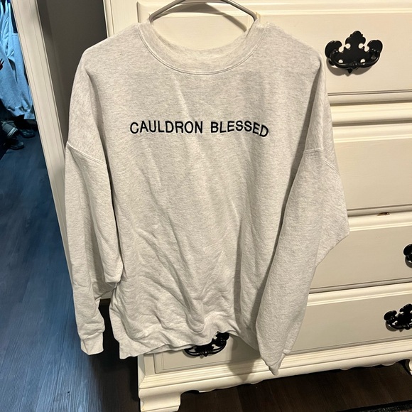ACOTAR Cauldron Blessed Embroidered Crewneck - Picture 1 of 3